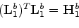 \begin{displaymath}\begin{array}{ccc} \left [ \begin{array}{cc} {\bf H}_{0}+{\bf...
...}_{1}\\ {\bf\tilde m}^{b}_{1} \end{array} \right ]. \end{array}\end{displaymath}