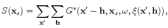 $ \mathbf{x}_s=(x_s,y_s,z_s)$