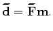 $\displaystyle \widetilde{J}(\mathbf m) = \lVert \widetilde{\mathbf F} \mathbf m - \widetilde{\mathbf d}_{\rm obs} \rVert^2_2.$