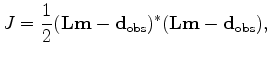 $ {\bf d}_{\rm obs}$