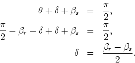 \begin{displaymath}
z_{\xi_\gamma}=z_\xi+z^*=z_\xi+(\mbox{sign}(h_\xi))h_\xi\cot\left(\frac{\pi}{2}-\beta_r+\delta\right).
\end{displaymath}