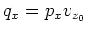 $q_z=\sqrt{1-q_x^2}$