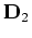 $\displaystyle \mathbf T \mathbf D_2\mathbf d_1$