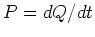 $\displaystyle P(t) = Q_\infty  \omega  \frac{ 1 }{ (e^{-(\omega/2) (\tau-t)} + e^{(\omega/2) (\tau-t)})^2 }$