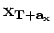 $ {\bf H} \left ({\bf x_{T}}, {\bf x_{T+a_{x}}} \right )$