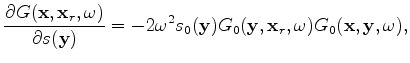 $\displaystyle \frac{\partial I(\mathbf x, \mathbf h)}{\partial s(\mathbf y)}\vert_{s_0} =$