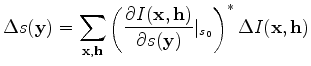 $\displaystyle = \sum_{\omega ,\mathbf x_s,\mathbf x_r,\mathbf x,\mathbf h} \lef...
... x_r,\omega) d^*(\mathbf x_r,\mathbf x_s,\omega) \Delta I(\mathbf x, \mathbf h)$