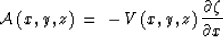 \begin{displaymath}
\left( \frac{\partial \tau}{\partial x} \: + \:
 {\cal A} \,...
 ...l \tau}{\partial z} \right)^2 \; = \;
 \frac{1}{V^2 \, (x,y,z)}\end{displaymath}