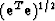 $({\bf e}^T{\bf e})^{1/2}$