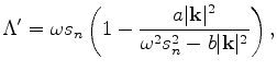 $ a = 0.5, b = 0.25+2\eta$