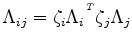 $ {\bf L}^{^T}$