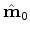 $ {\hat{{\bf m}}}_{1}$