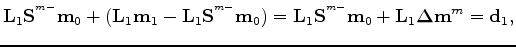 $ {\bf S}^{m-}$