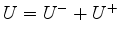 $ AB=e^U$