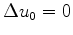$ \sum_\omega U = 0$