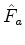 $ \hat{F_b^r}$