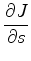 $\displaystyle = \sum_{x} \sum_{z} \frac{\partial{J}}{\partial{\alpha}} \frac{\partial \alpha}{\partial s}$