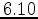 $6.10$