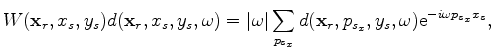 $\vert\omega\vert$