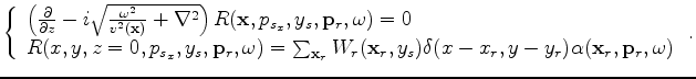 $v({\bf x})$