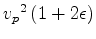 $ {{v_p}^{2}}$