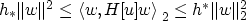 \begin{displaymath}
h_*\Vert w\Vert^2 \le \left<w,H[u]w\right\gt _2 \le h^*\Vert w\Vert _2^2\end{displaymath}