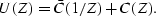 \begin{displaymath}
U(Z)={\bar C}(1/Z) +C(Z).\end{displaymath}