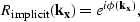 \begin{displaymath}
R_{\rm implicit}({\bf k_x})
= e^{i \phi({\bf k_x})},\end{displaymath}