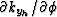 ${\partial k_{y_h}}/{\partial \phi}$