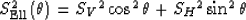 \begin{eqnarray}
S^2_{\rm VTI}\left(\theta\right)
&=&
\frac
{
{S_V}^2\cos^2 \the...
 ...ht)
+
{S_V}^2\left({S_N}^2-{S_H}^2\right)
\sin^2 2 \theta
}
}
{2},\end{eqnarray}