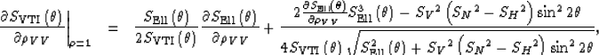 \begin{displaymath}
S^2_{\rm Ell}\left(\theta\right)
=
{S_V}^2\cos^2 \theta+ {S_H}^2\sin^2 \theta\end{displaymath}