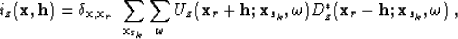 \begin{displaymath}
i_z({\bf x},{\bf h})=
 \delta_{{\bf x},{\bf x}_r} \;
 \sum...
 ...\omega)
D_z^*({\bf x}_r-{\bf h}; {\bf x}_{s_k},\omega) \; ,
\end{displaymath}