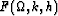 $F(\Omega,k,h)$