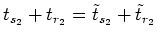 $\displaystyle \tilde{t}_{s_2}$