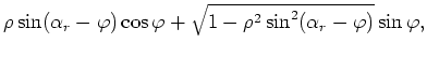 $\displaystyle \cos\beta_s$