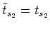 $\tilde{t}_{r_2}=t_{r_2}$