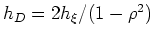 $Z_{wb}=z_\xi(0)/(1+\rho)$