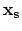 $\bf {x}$