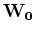$\bf W_0$