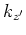 $k_{z^\prime}$