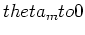 $theta_m = 45^0$