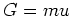 $E = 2(1+nu)G$