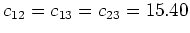 $c_{44} = c_{55} = c_{66} = 2.20$
