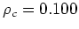 $\rho_c = 0.050$