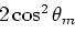 \begin{displaymath}
\frac{v_{sv}(\theta_m)}{v_s(0)} \simeq 1 +
\frac{\zeta_m(c_...
.../v^2_s(0)\right](\epsilon-\delta)
\frac{\sin^2\theta_m}{2}.
\end{displaymath}