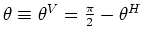 $\theta^H$
