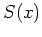 $\displaystyle {\partial \over \partial x} S(x_i)\approx {S(x_{i+1})-S(x_{i-1}) \over 2 \Delta x} \quad.$