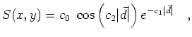 $ \vec d$