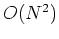 $ O(N)$