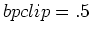 $epclip=99.5$